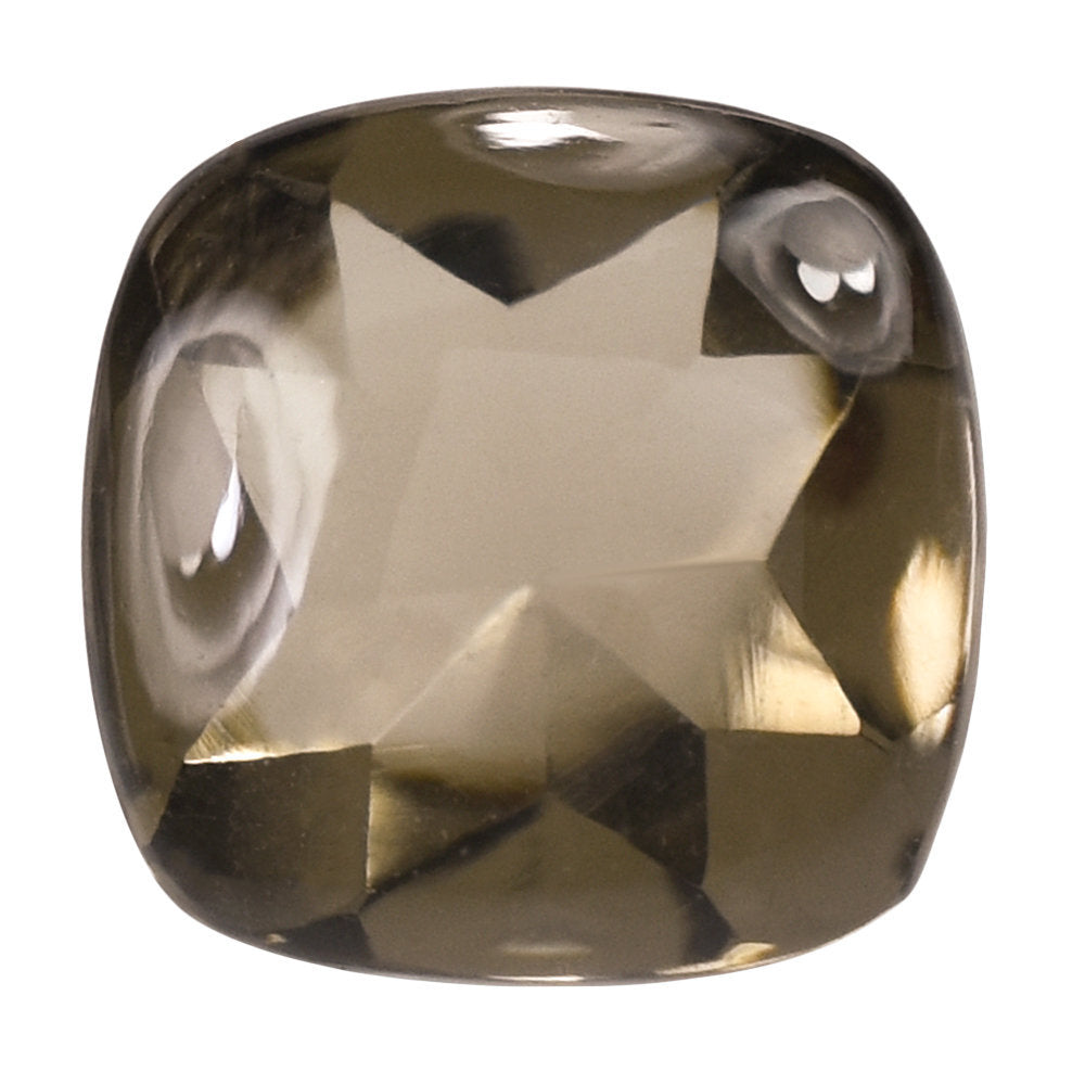 SMOKY QUARTZ BUFFTOP CUSHION 7MM 1.40 Cts.