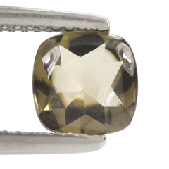 SMOKY QUARTZ BUFFTOP CUSHION 7MM 1.40 Cts.