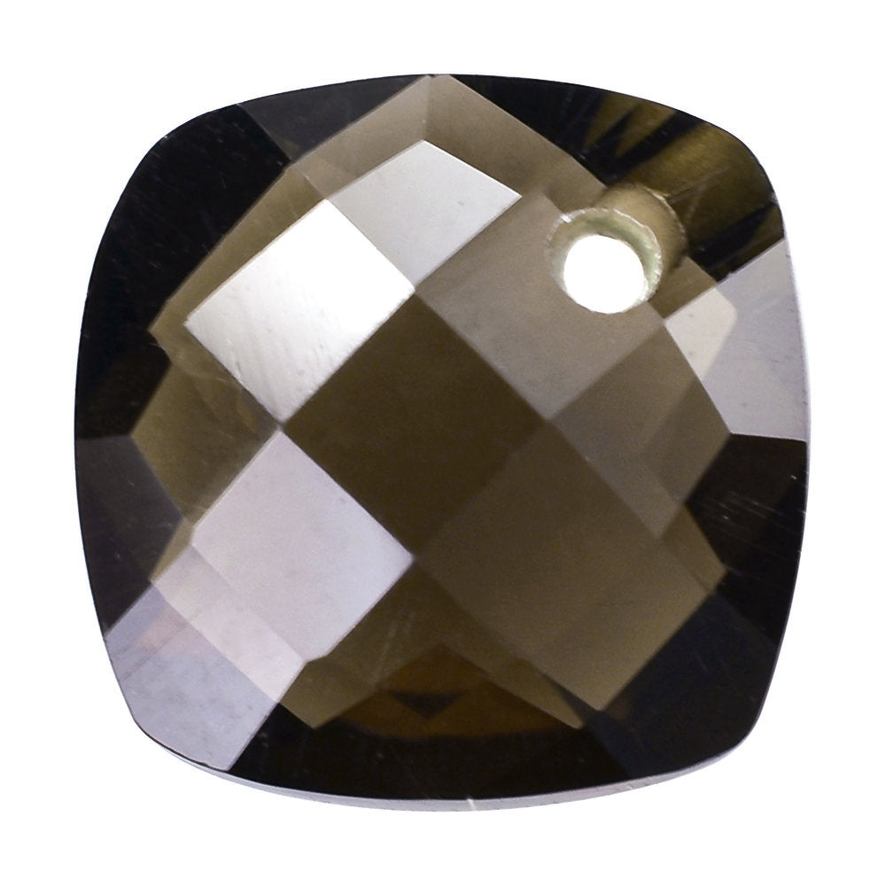 SMOKY QUARTZ BRIOLETTE CUSHION (FULL DRILL) 8MM 1.80 Cts.