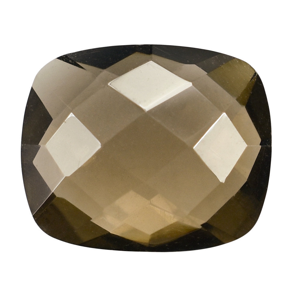 SMOKY QUARTZ BRIOLETTE CUSHION 12X10MM 4.58 Cts.