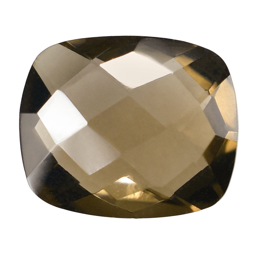 SMOKY QUARTZ BRIOLETTE CUSHION 12X10MM 4.58 Cts.