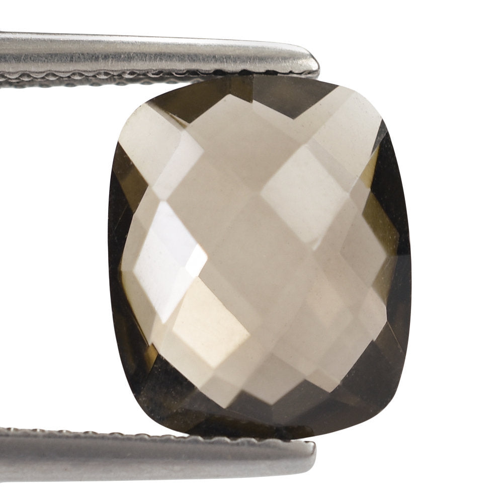 SMOKY QUARTZ BRIOLETTE CUSHION 12X10MM 4.58 Cts.