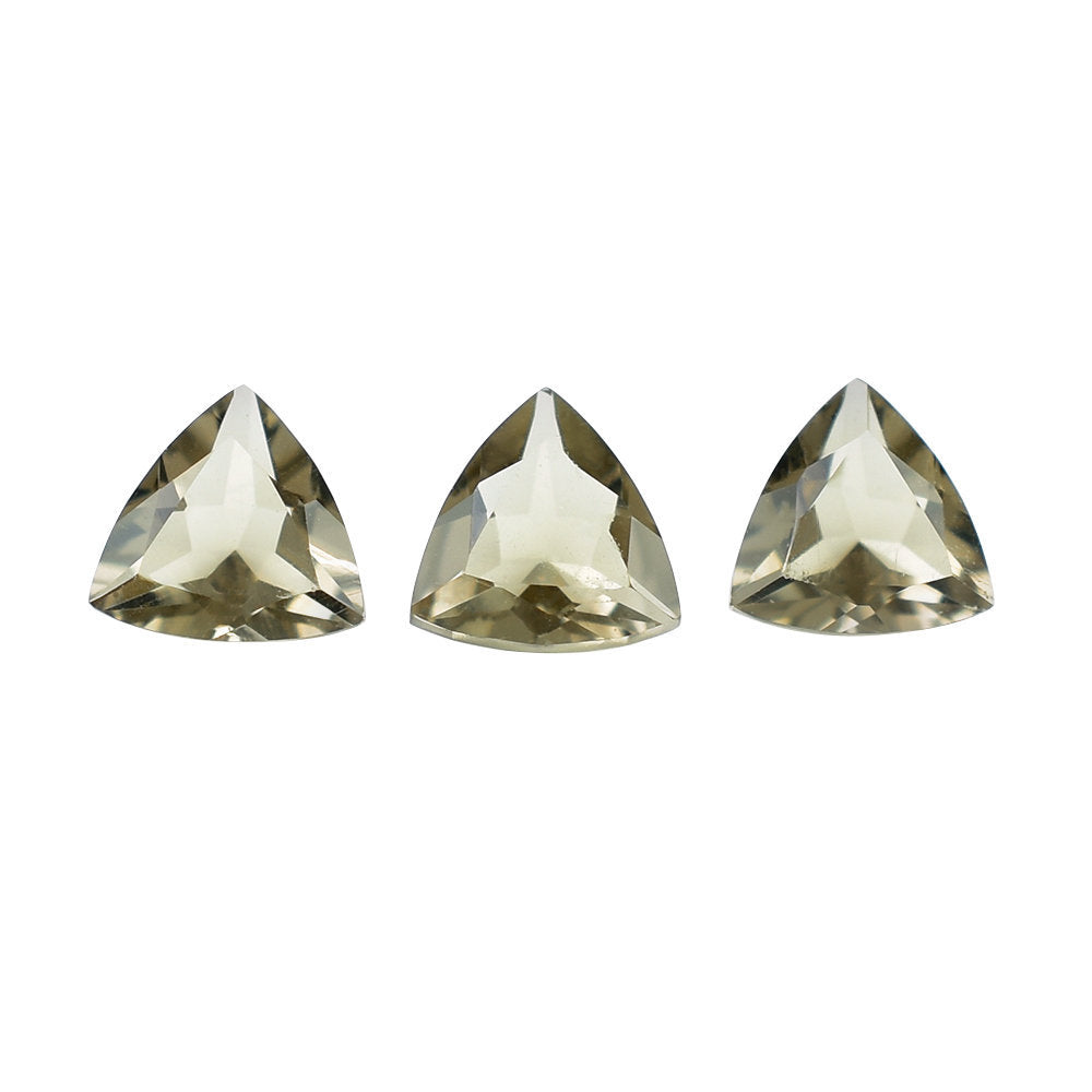 SMOKY QUARTZ CUT TRILLION 3.50MM 0.12 Cts.