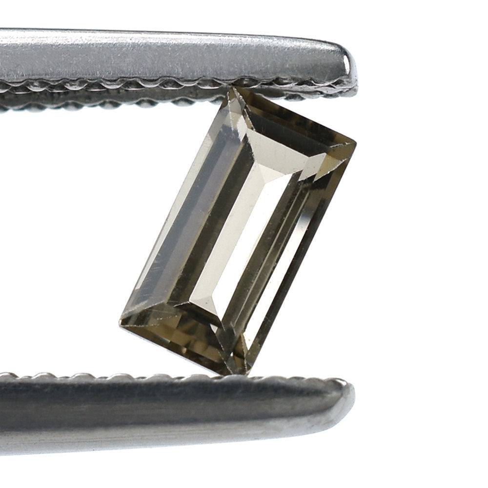 SMOKY QUARTZ CUT BAGUETTES 6X3MM 0.38 Cts.