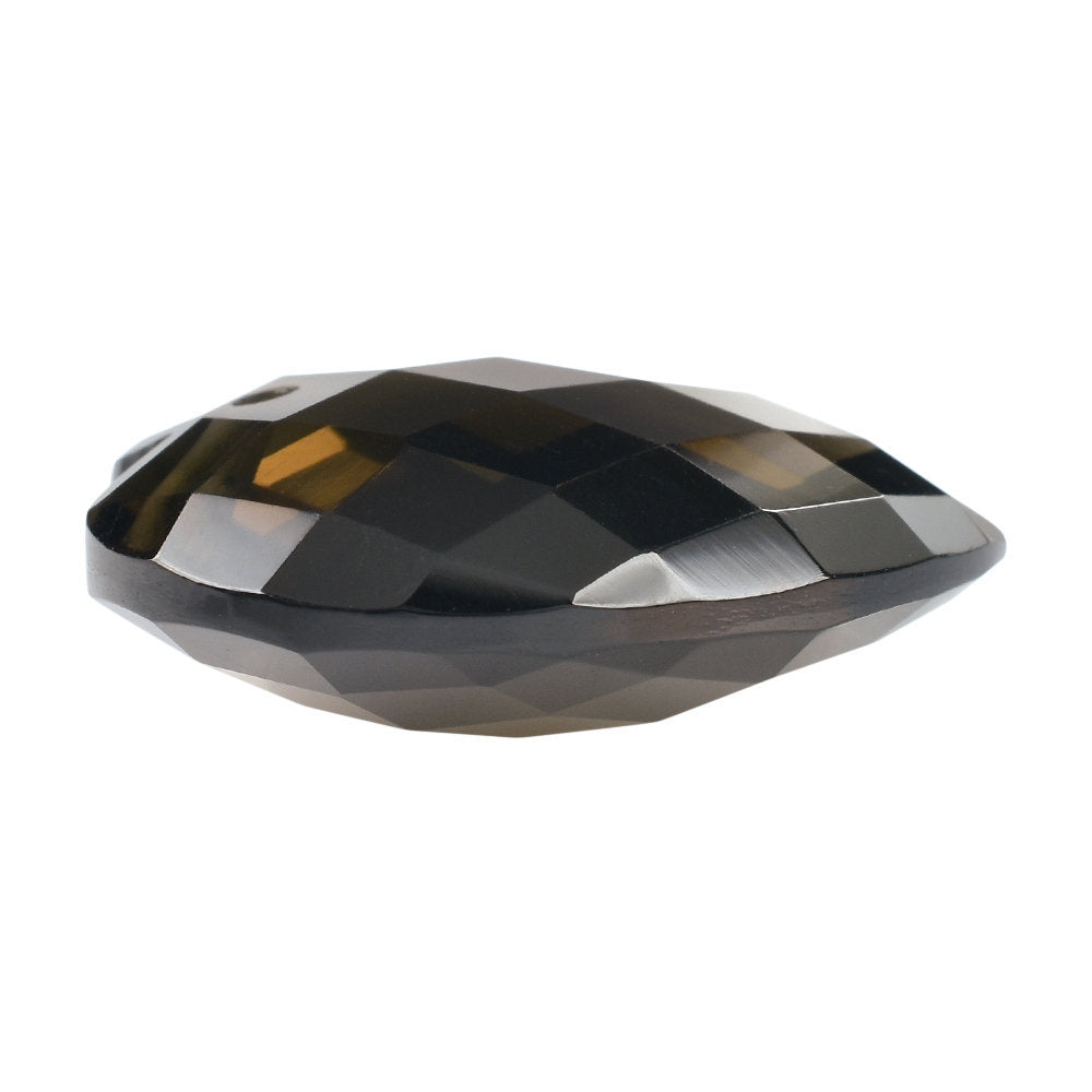 SMOKY QUARTZ BRIOLETTE HEART (FULL DRILL) 22MM 23.64 Cts.