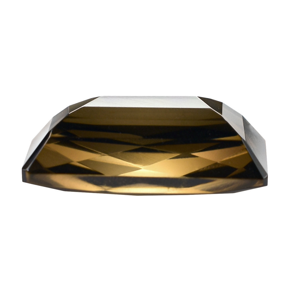 SMOKY QUARTZ CHECKER CUT OCTAGON 20X13MM 16.60 Cts.