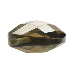 SMOKY QUARTZ BRIOLETTE CUSHION (HALF DRILL) 10 MM 3.88 Cts.
