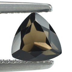 SMOKY QUARTZ CUT TRILLION 6 MM 0.72 Cts.