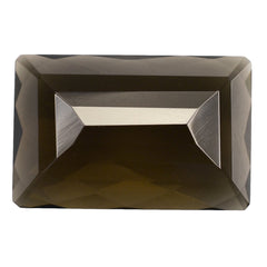 SMOKY QUARTZ CHECKER CUT OCTAGON 20X13 MM 16.38 Cts.