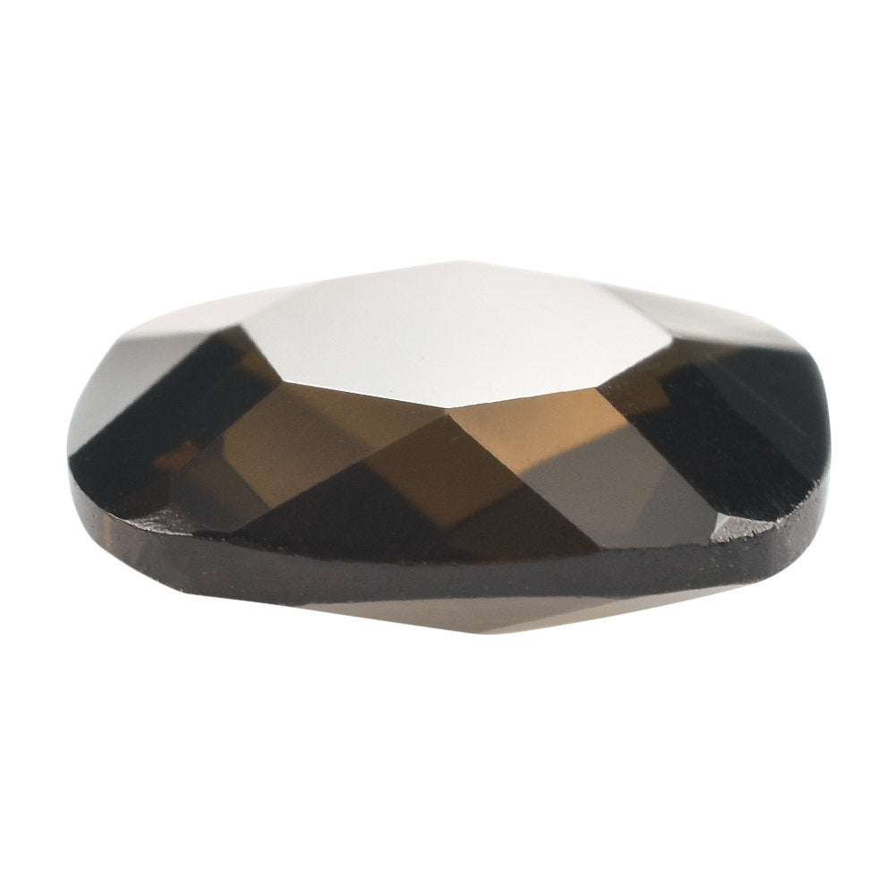 SMOKY QUARTZ CUT CUSHION BOTH SIDE TABLE 10 MM 2.56 Cts.