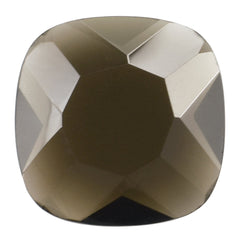 SMOKY QUARTZ CUT CUSHION BOTH SIDE TABLE 10 MM 2.56 Cts.