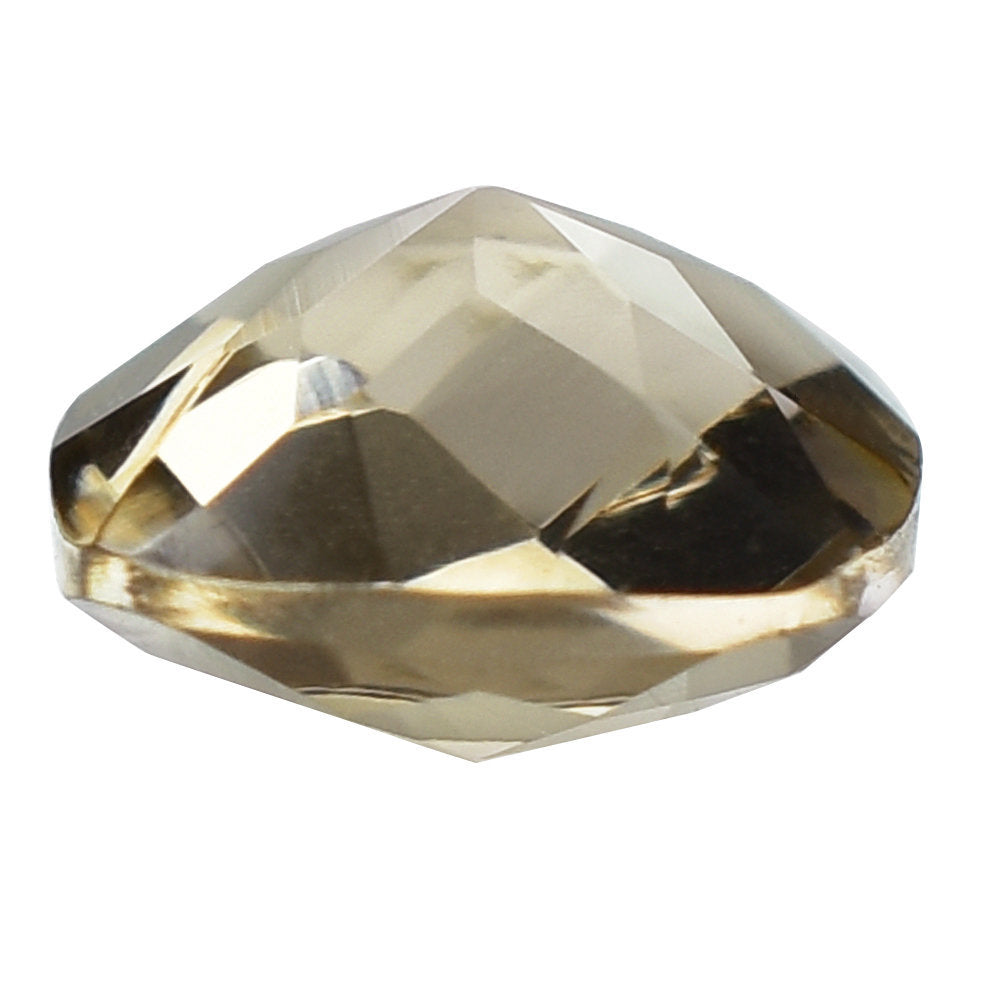 SMOKY QUARTZ CHECKER CUT CUSHION 6 MM 0.87 Cts.