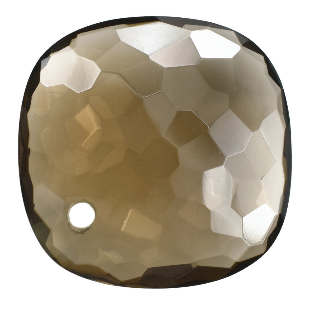 SMOKY QUARTZ IRREGULAR BRIOLETTE CUSHION 18MM (FULL DRILL) 13.48 Cts.