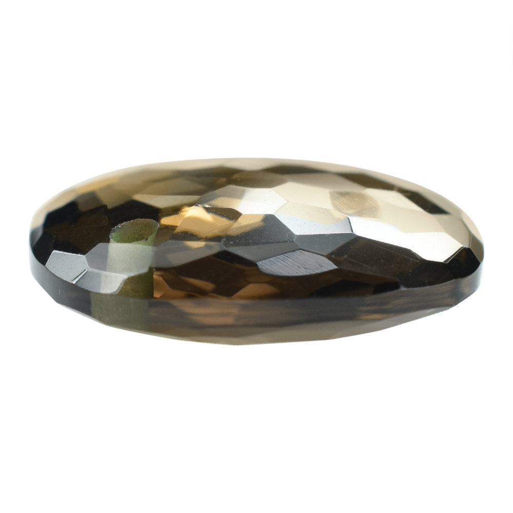 SMOKY QUARTZ IRREGULAR BRIOLETTE CUSHION 18MM (FULL DRILL) 13.48 Cts.