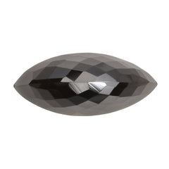 SMOKY QUARTZ CUT HIGH DOME WITH FLAT BOTTOM MARQUISE 23X10MM 11.87 Cts.