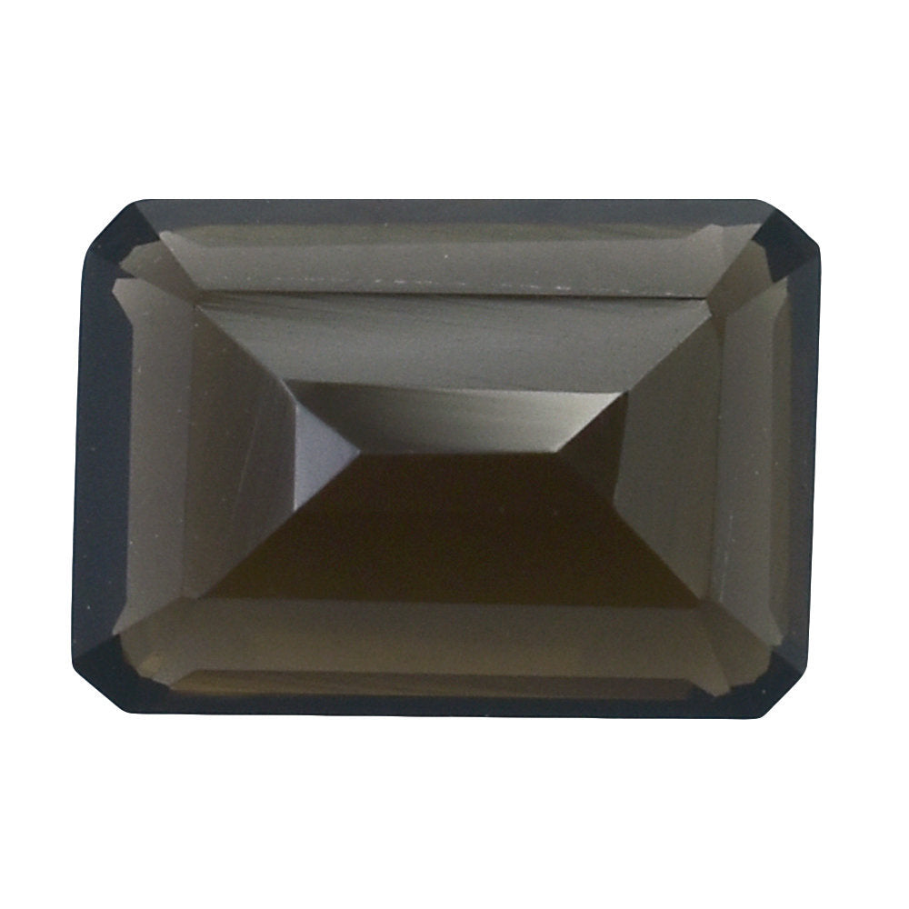 SMOKY QUARTZ CUT OCTAGON 8X5.50MM 1.40 Cts.