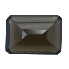 SMOKY QUARTZ CUT OCTAGON 8X5.50MM 1.40 Cts.