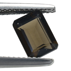 SMOKY QUARTZ CUT OCTAGON 8X5.50MM 1.40 Cts.