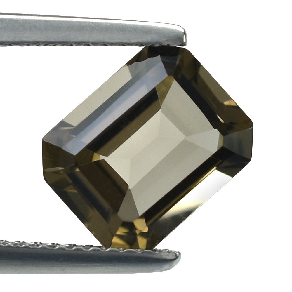SMOKY QUARTZ CUT OCTAGON 9.70X7.70MM 2.67 Cts.