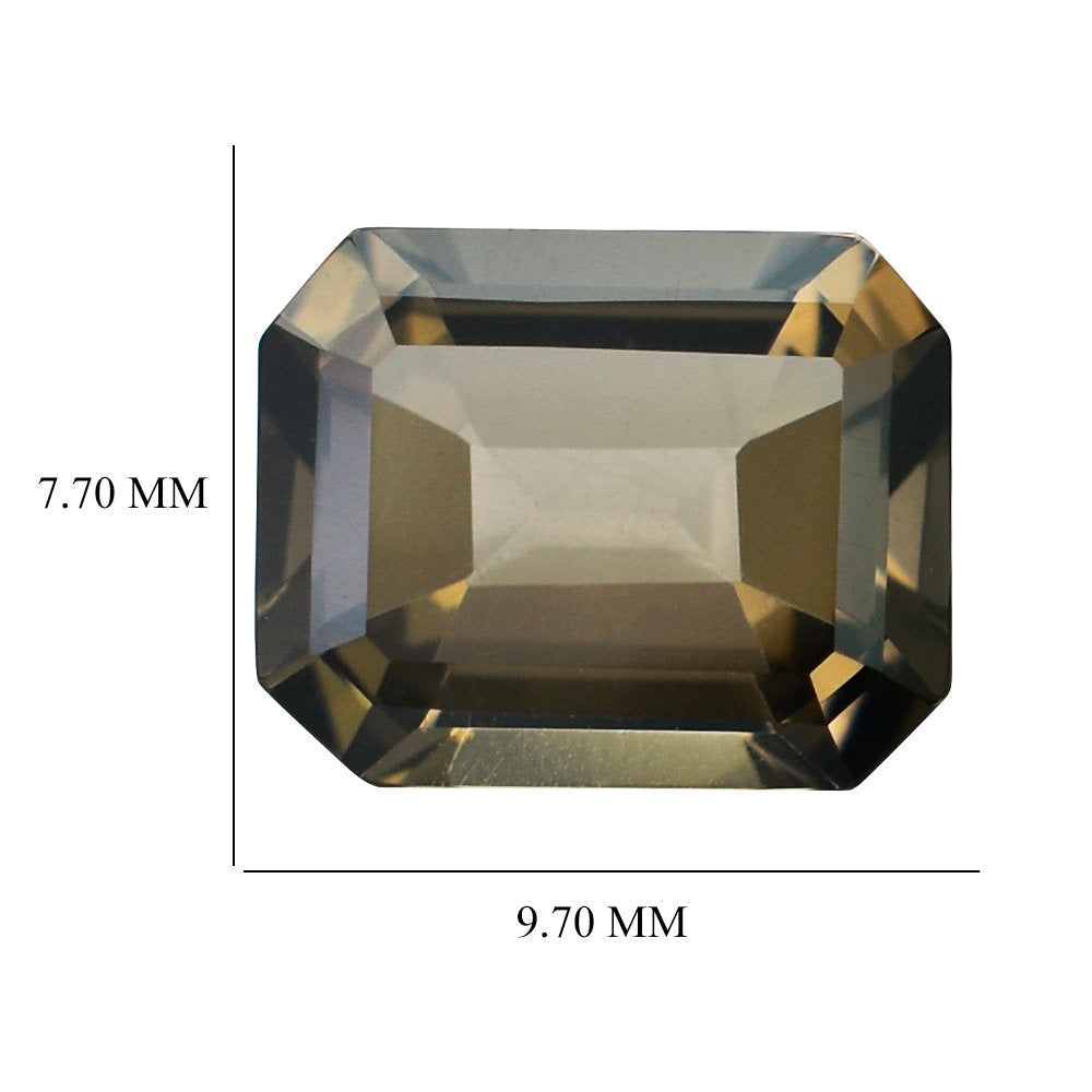 SMOKY QUARTZ CUT OCTAGON 9.70X7.70MM 2.67 Cts.