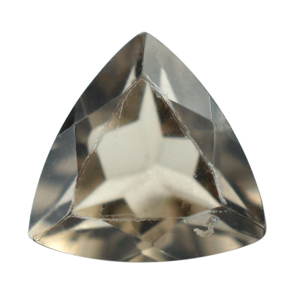 SMOKY QUARTZ CUT TRILLION 4MM 0.22 Cts.
