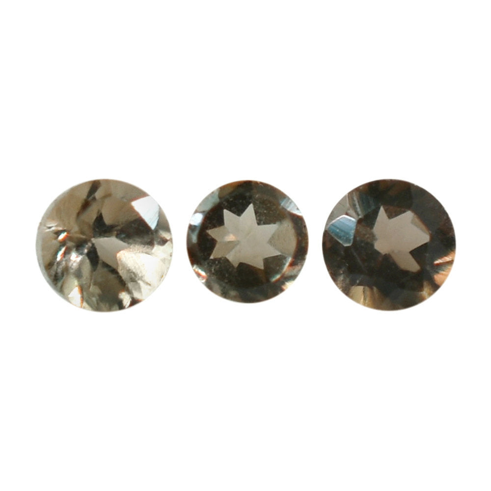 SMOKY QUARTZ CUT ROUND 1.30MM 0.01 Cts.