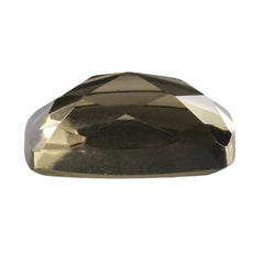 SMOKY QUARTZ CHECKER CUSHION CAB 8X6MM 1.25 Cts.