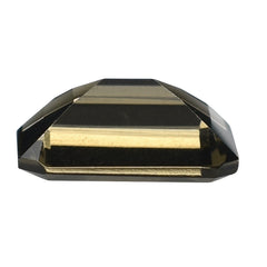 SMOKY QUARTZ CUT OCTAGON 10X8MM 2.83 Cts.