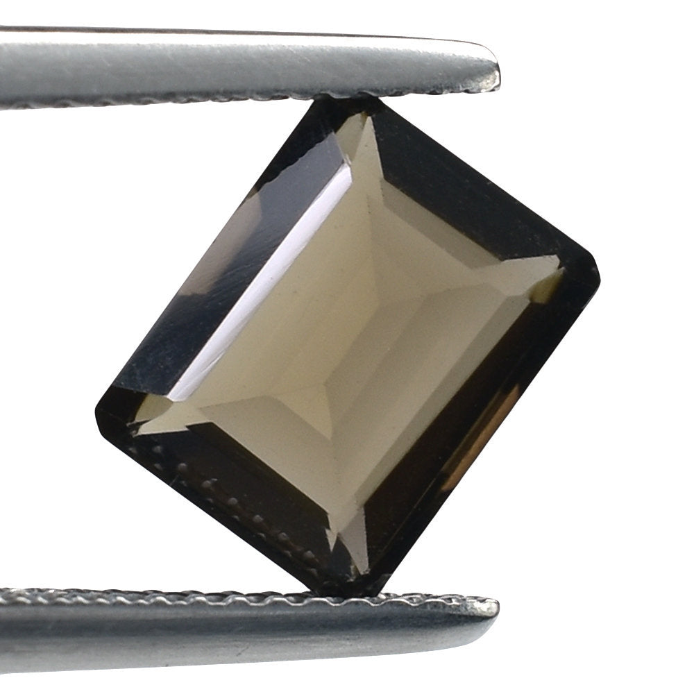 SMOKY QUARTZ CUT OCTAGON 9X7 MM 2.41 Cts.