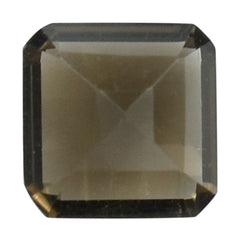 SMOKY QUARTZ CUT SQUARE-OCTAGON 4.00MM 0.29 Cts.