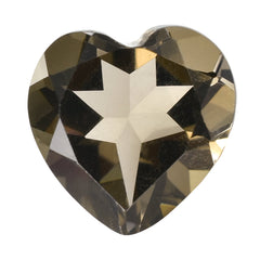 SMOKY QUARTZ CUT HEART 7.00MM 1.13 Cts.