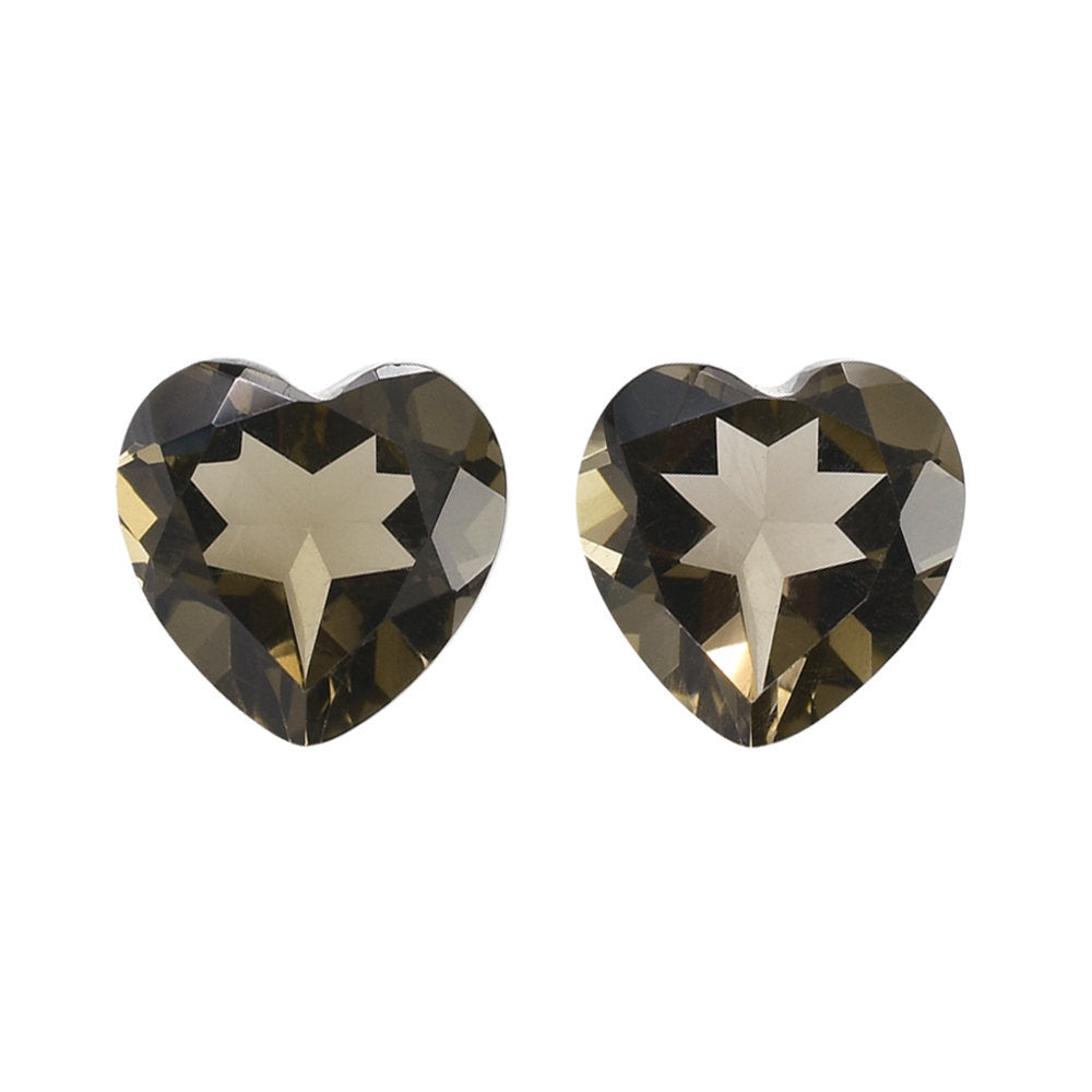 SMOKY QUARTZ CUT HEART 7.00MM 1.13 Cts.