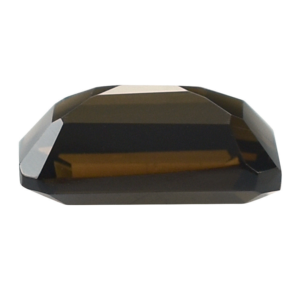 SMOKY QUARTZ CUT OCTAGON 8X6MM 1.35 Cts.