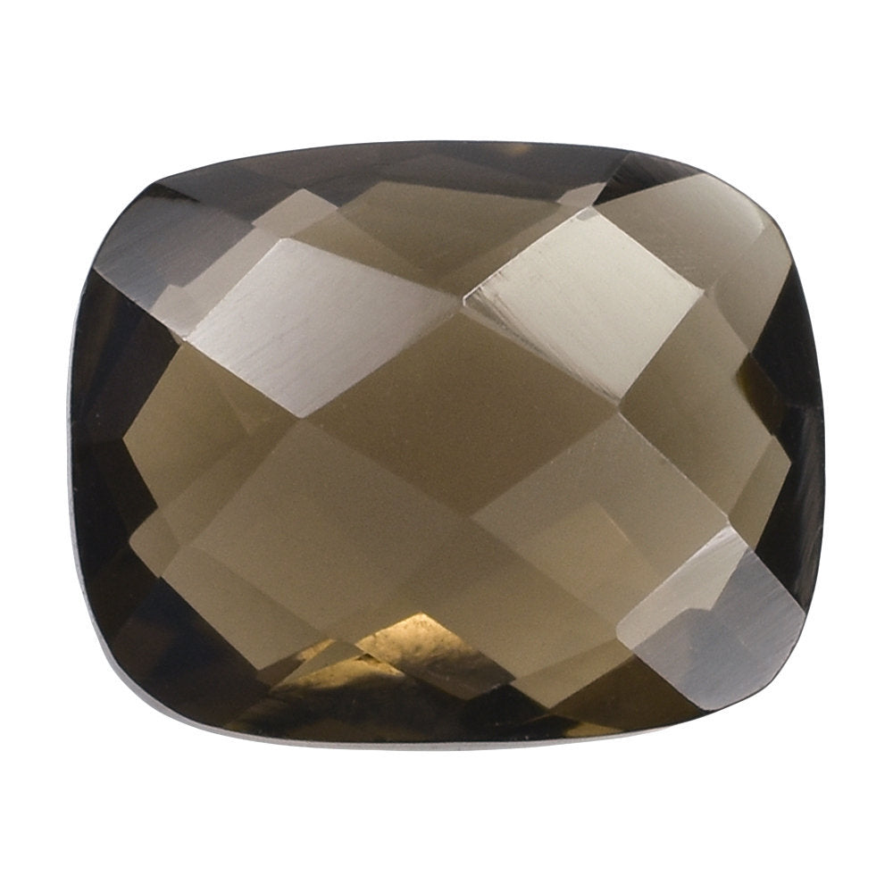 SMOKY QUARTZ BRIOLETTE CUSHION 10X8MM 2.59 Cts.