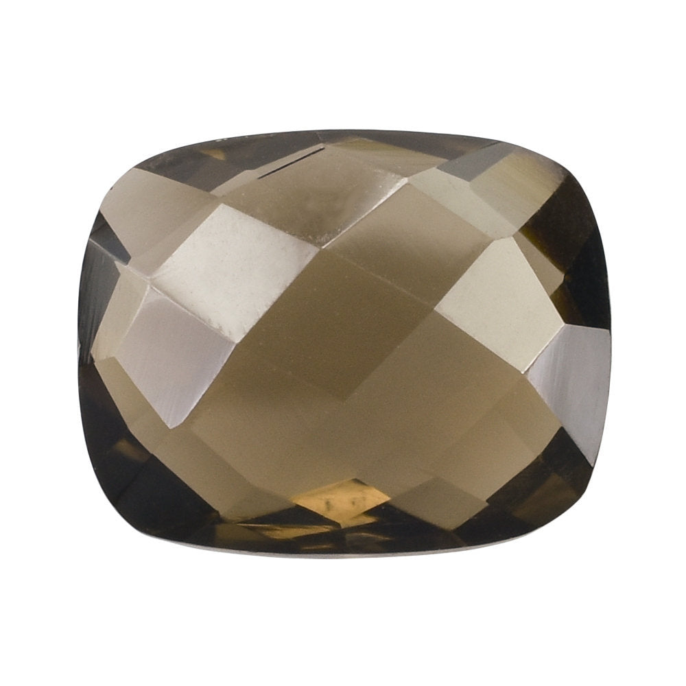 SMOKY QUARTZ BRIOLETTE CUSHION 10X8MM 2.59 Cts.