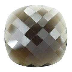 SMOKY QUARTZ BRIOLETTE CUSHION 25.00MM 28.25 Cts.