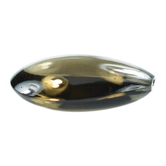 SMOKY QUARTZ LENTIL PEAR (HALF DRILL) 16X12MM 6.70 Cts.