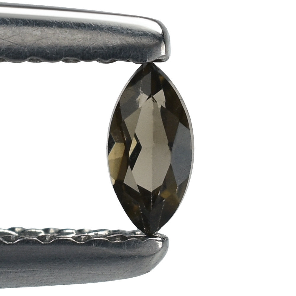 SMOKY QUARTZ CUT MARQUISE 4X2MM 0.08 Cts.
