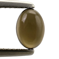 SMOKY QUARTZ OVAL CAB 7X5MM 0.93 Cts.