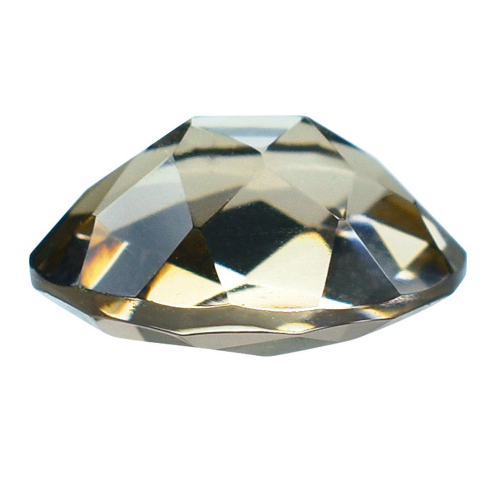 SMOKY QUARTZ CHECKER CUT OVAL 9X7MM 1.70 Cts.