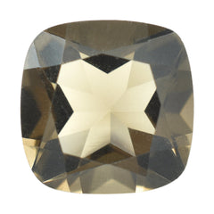 SMOKY QUARTZ CUT CUSHION 10.00MM 3.82 Cts.