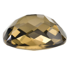 SMOKY QUARTZ CHECKER CUT CUSHION 16X14MM 11.00 Cts.