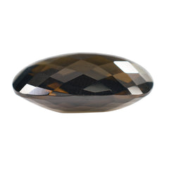 SMOKY QUARTZ BRIOLETTE CUSHION 25X20MM 33.84 Cts.