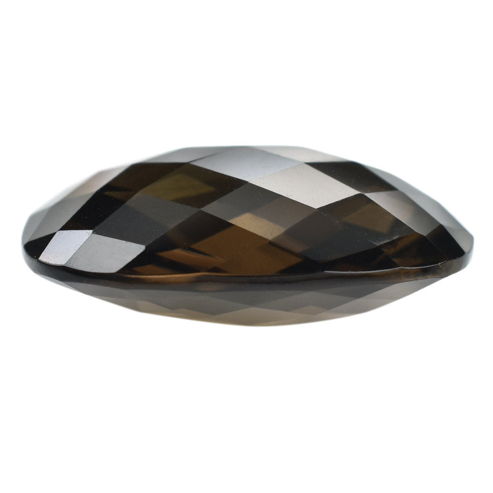 SMOKY QUARTZ BRIOLETTE CUSHION 25X20MM 32.34 Cts.