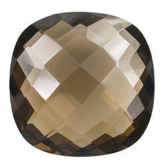SMOKY QUARTZ BRIOLETTE CUSHION 20.00MM 21.79 Cts.