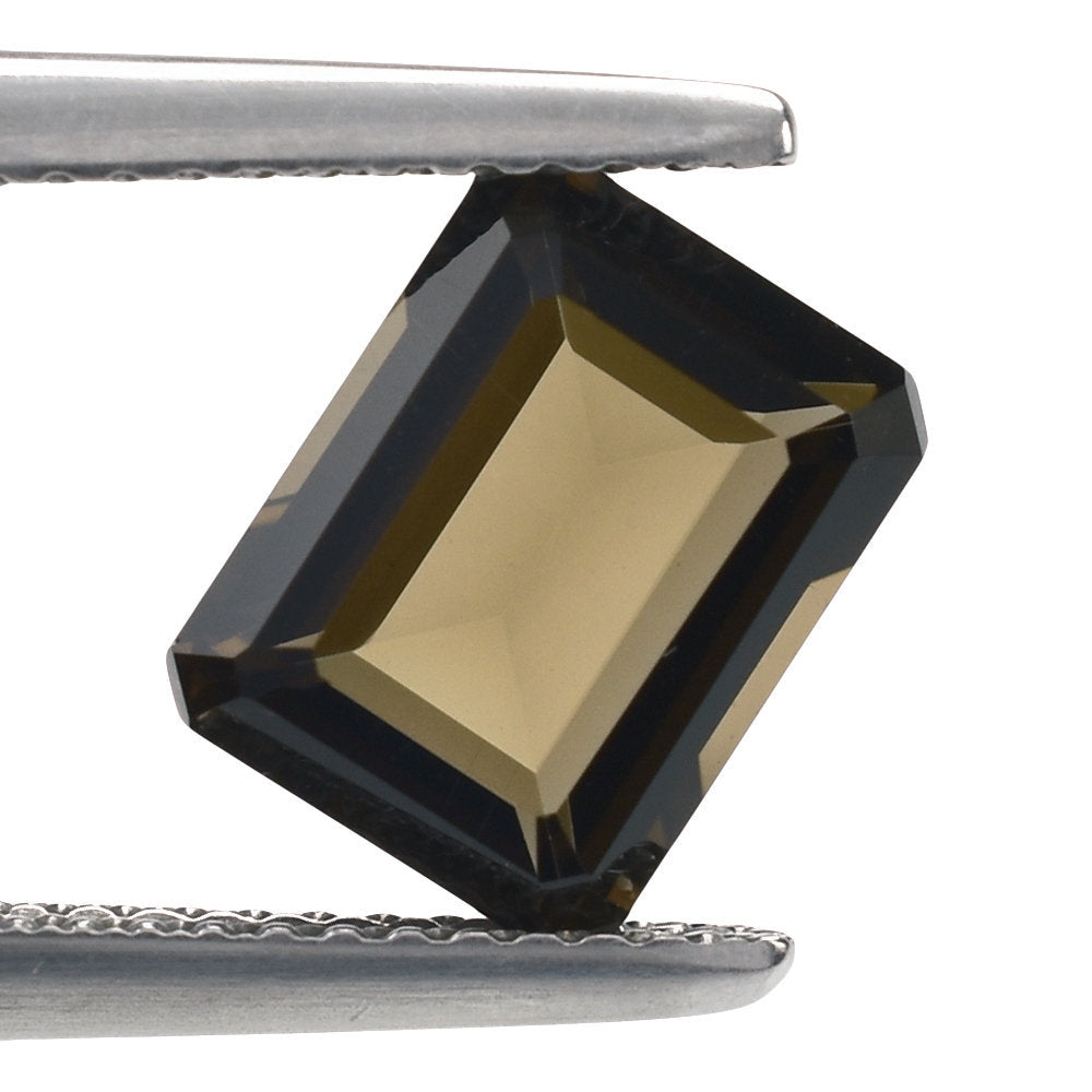 SMOKY QUARTZ CUT OCTAGON 9X7MM 2.21 Cts.