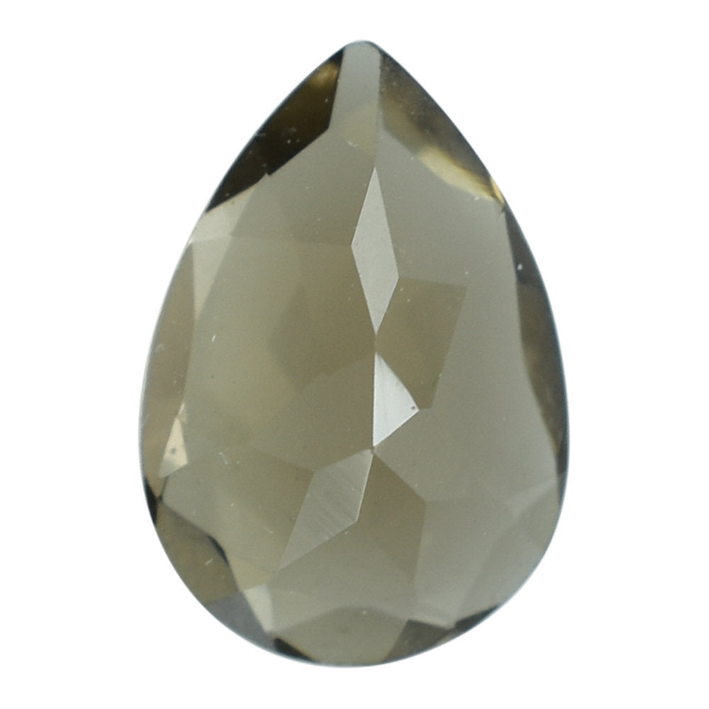 SMOKY QUARTZ CUT PEAR 9X6MM 1.13 Cts.