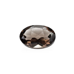 SMOKY QUARTZ CUT OVAL 6X4MM 0.42 Cts.