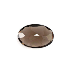 SMOKY QUARTZ CUT OVAL 6X4MM 0.42 Cts.