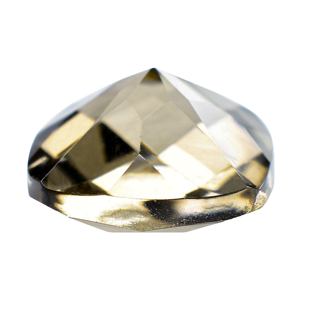 SMOKY QUARTZ CHECKER CUT CUSHION 8MM 2.00 Cts.